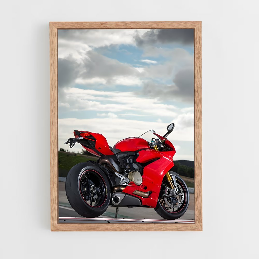 Poster Ducati raffiné (vue 4)